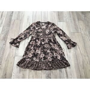 Knox Rose BoHo floral knee length dress size XS